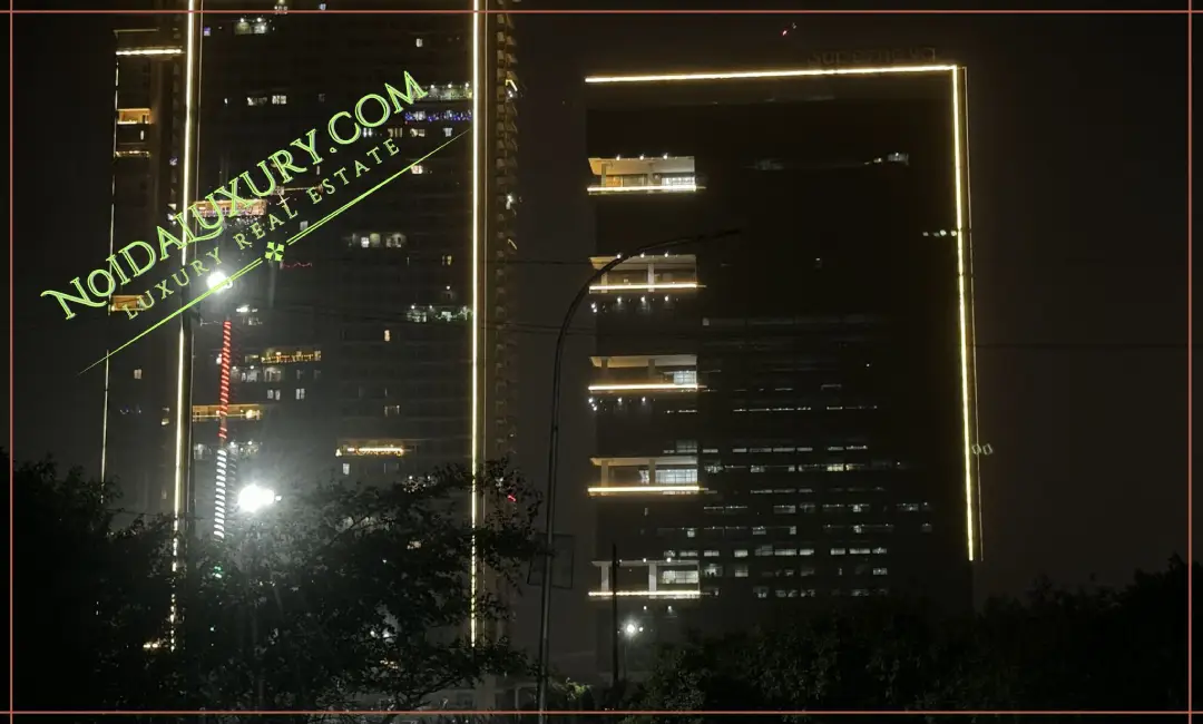 Lobby & entrance — Supernova Astralis luxury office space for lease in Noida